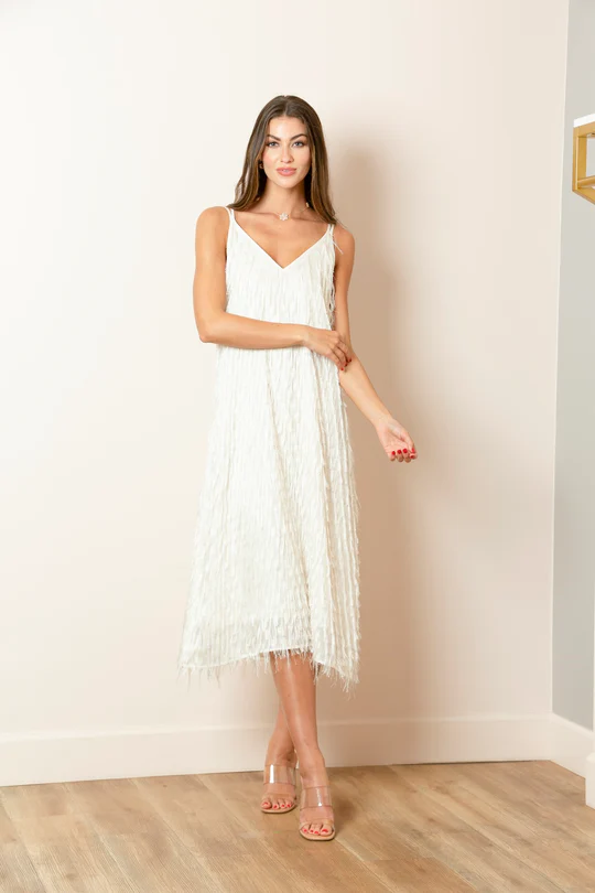 Jessie Liu- Tassel Dress  Atash Boutique