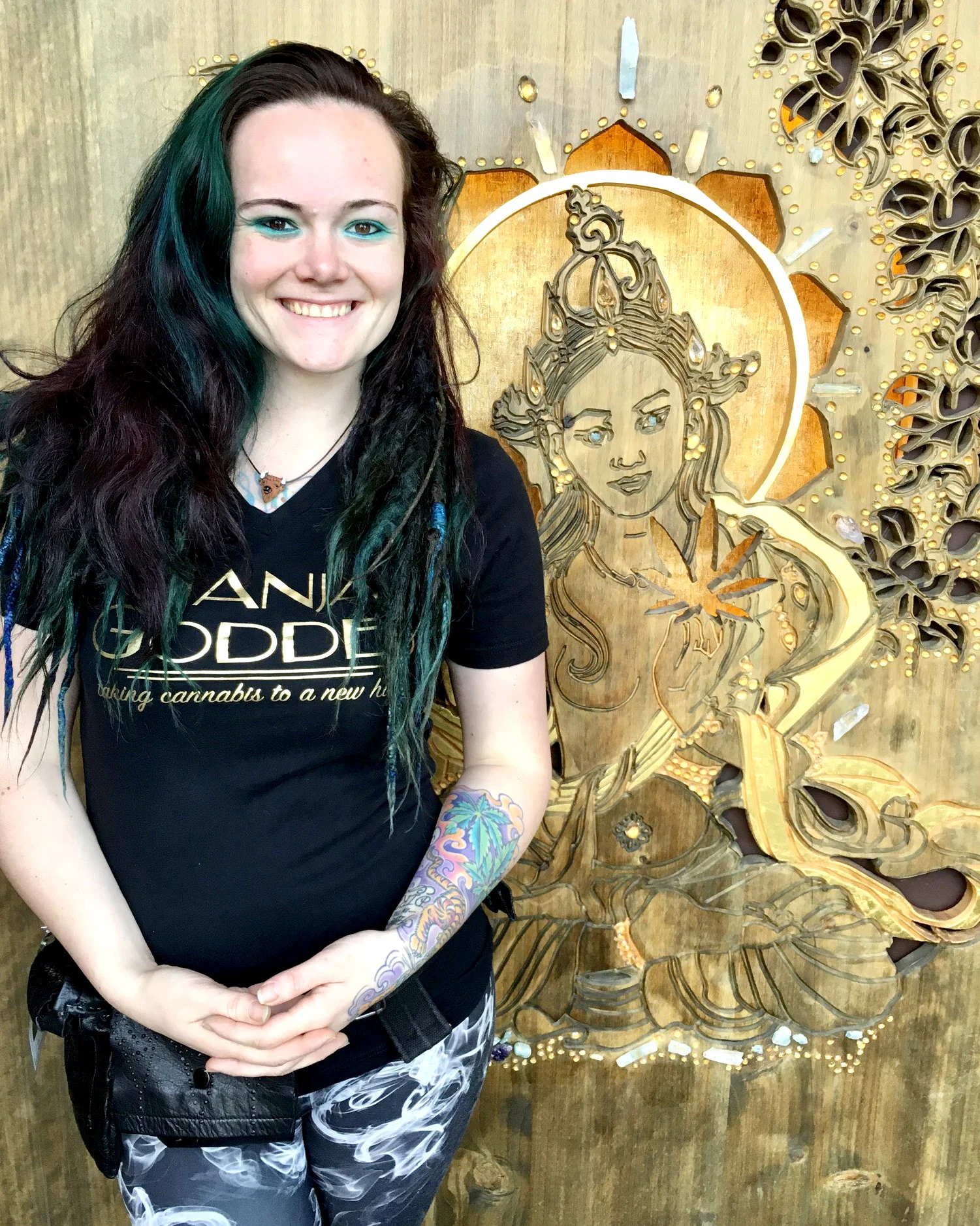 julia at a ganja goddess.jpg