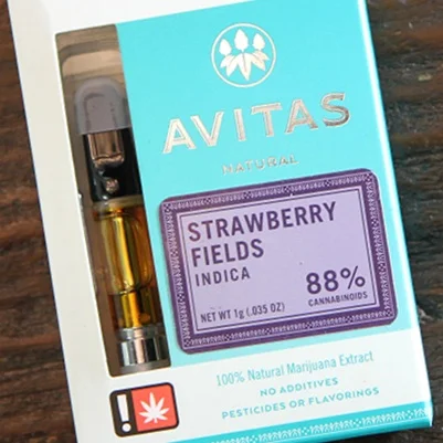 Avitas 100% Cannabis Extract Cartridges