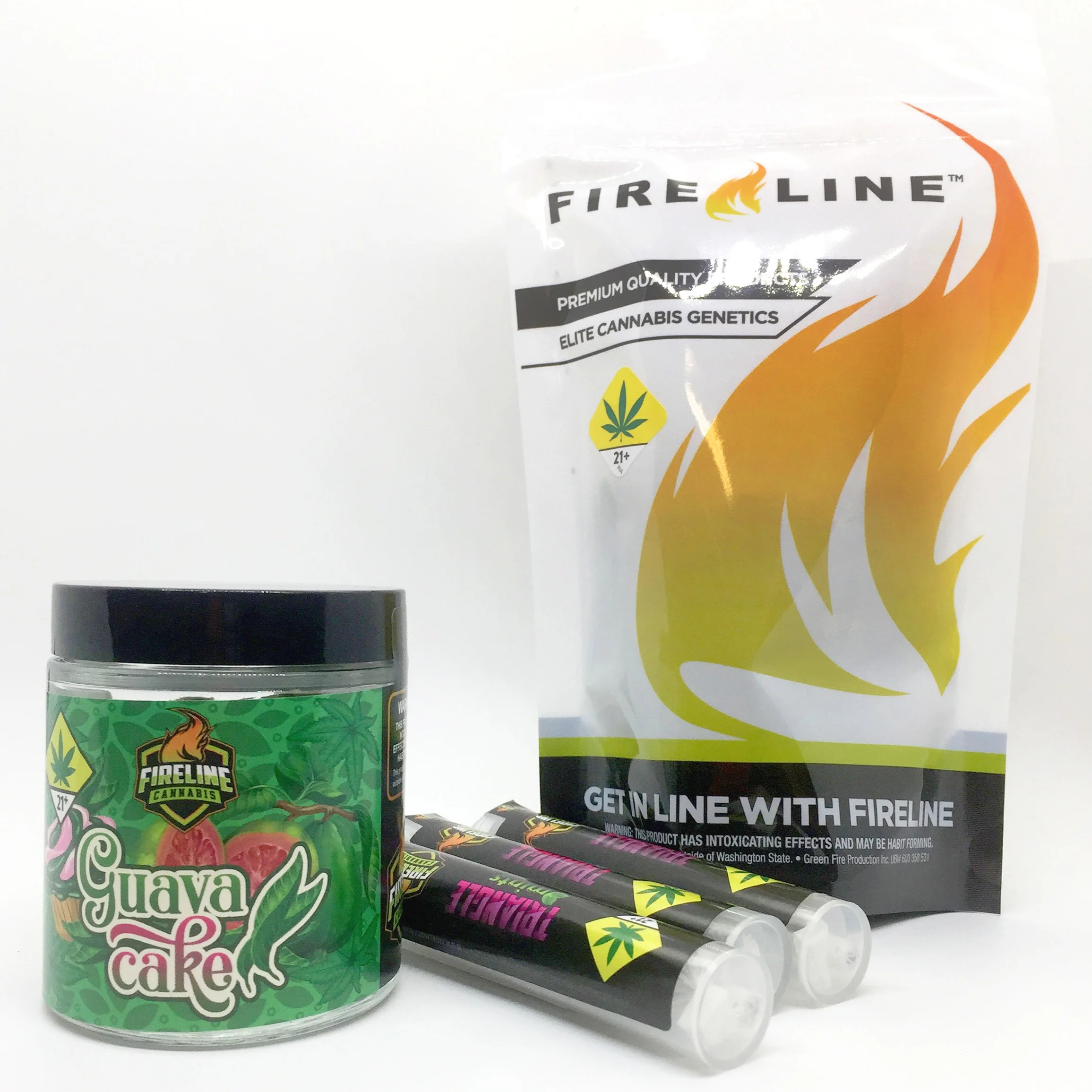 Fireline Flower, Cone & Infused Joints