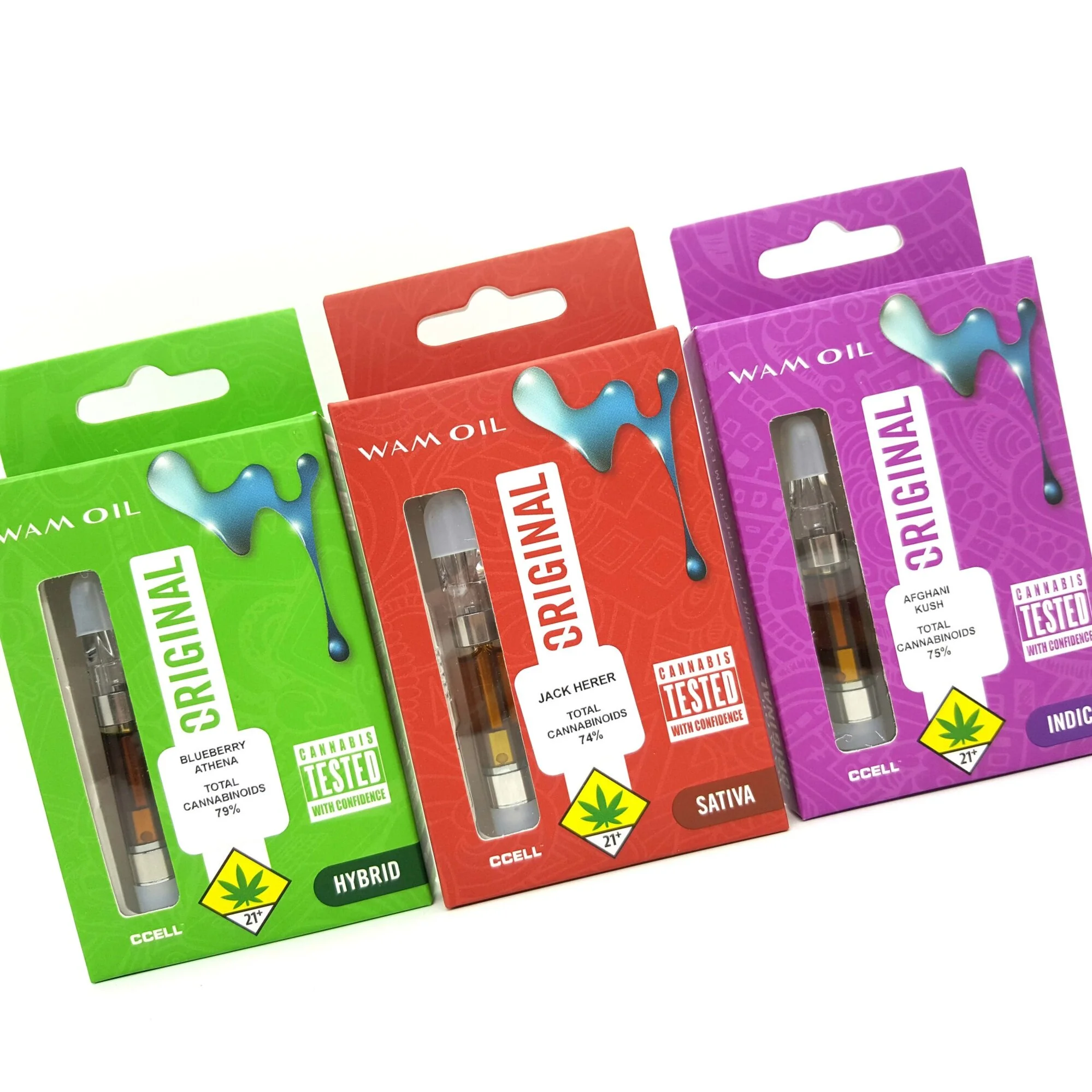 WAM Oil Refined Cartridges 1g