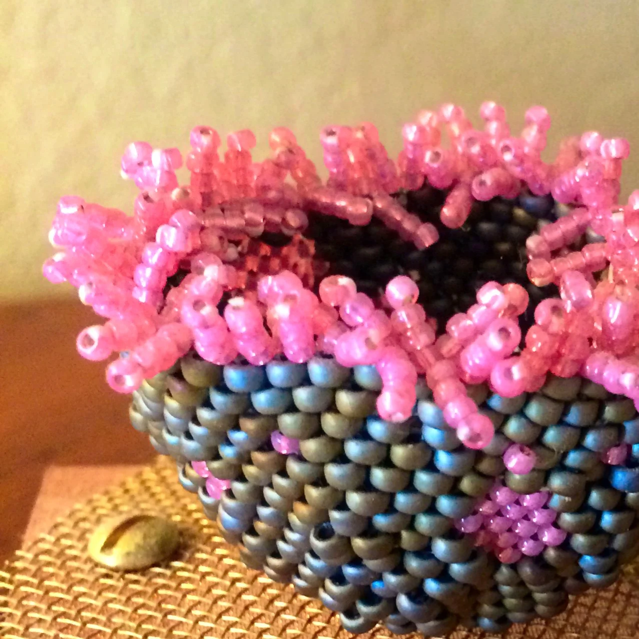 beaded sculpture :: one of a kind :: sold