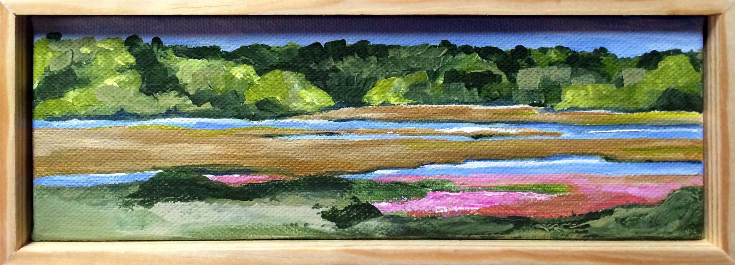 allen's pond, westport ma in autumn :: audubon wildlife sanctuary :: sold