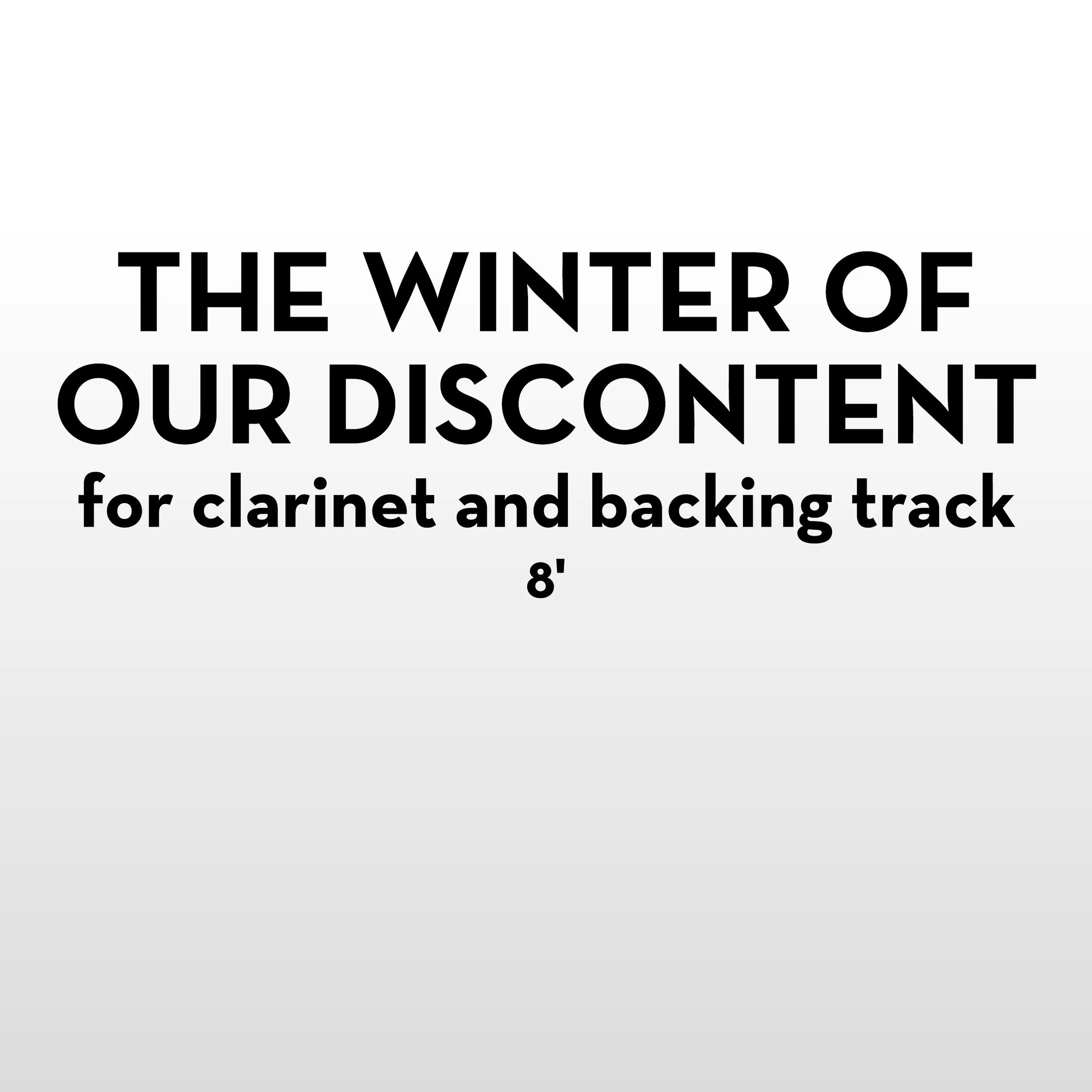 The Winter of Our Discontent .jpeg