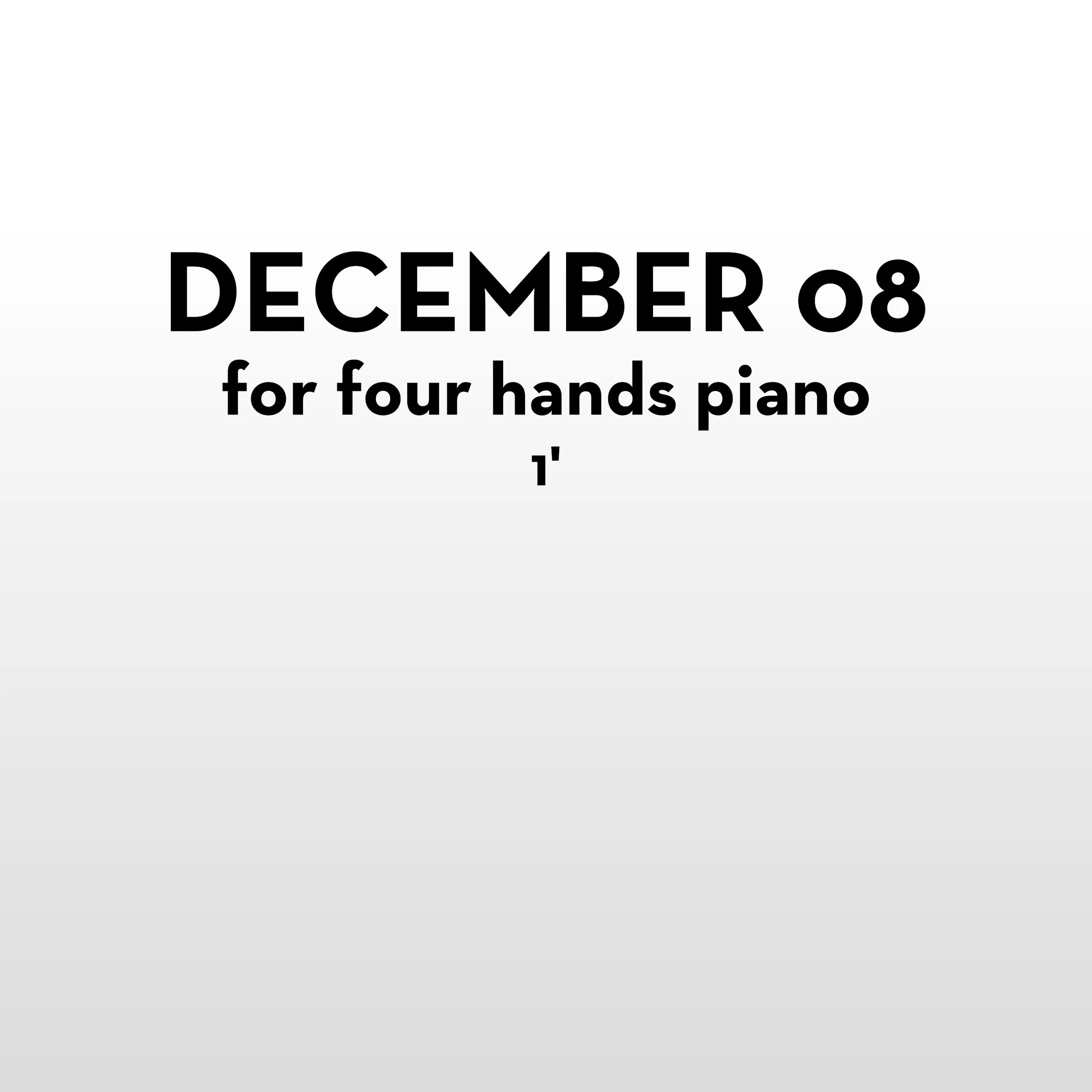 December 08 