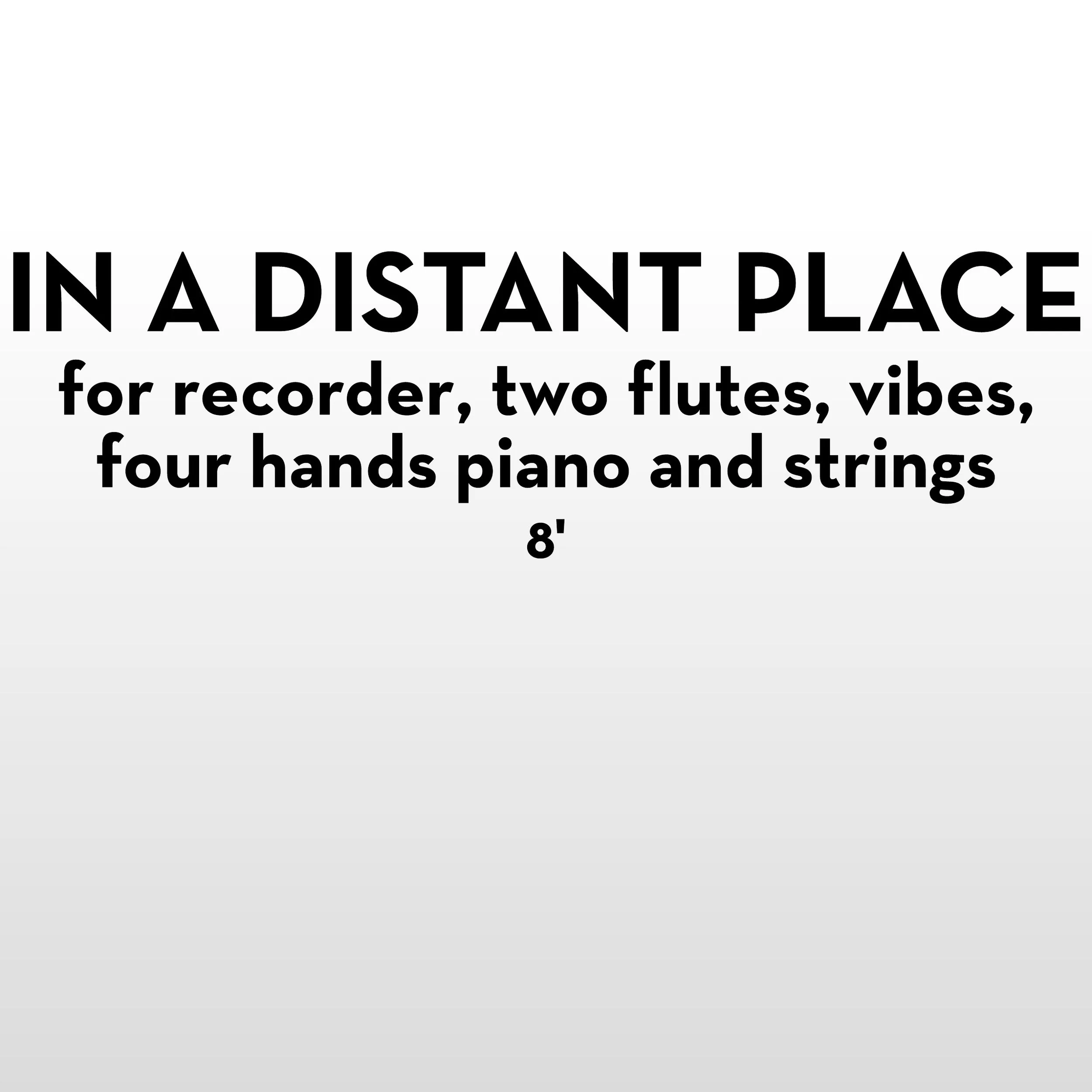 In a Distant Place 