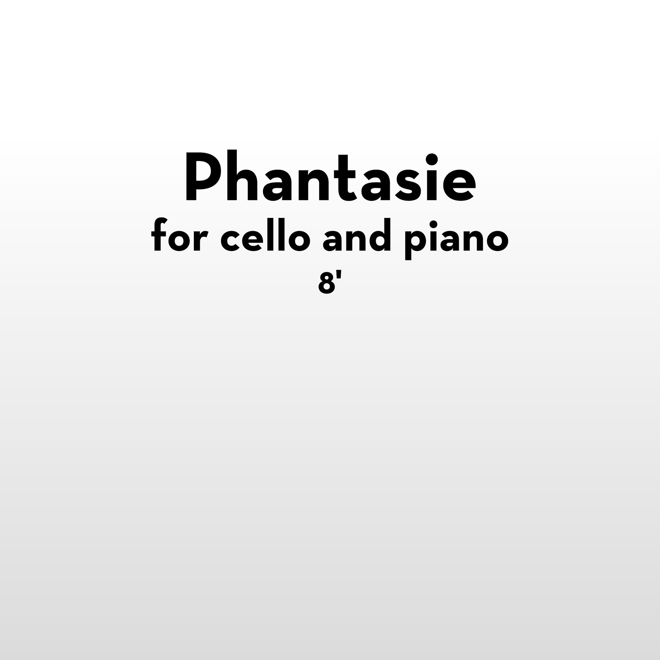 Phantasie (Cello)