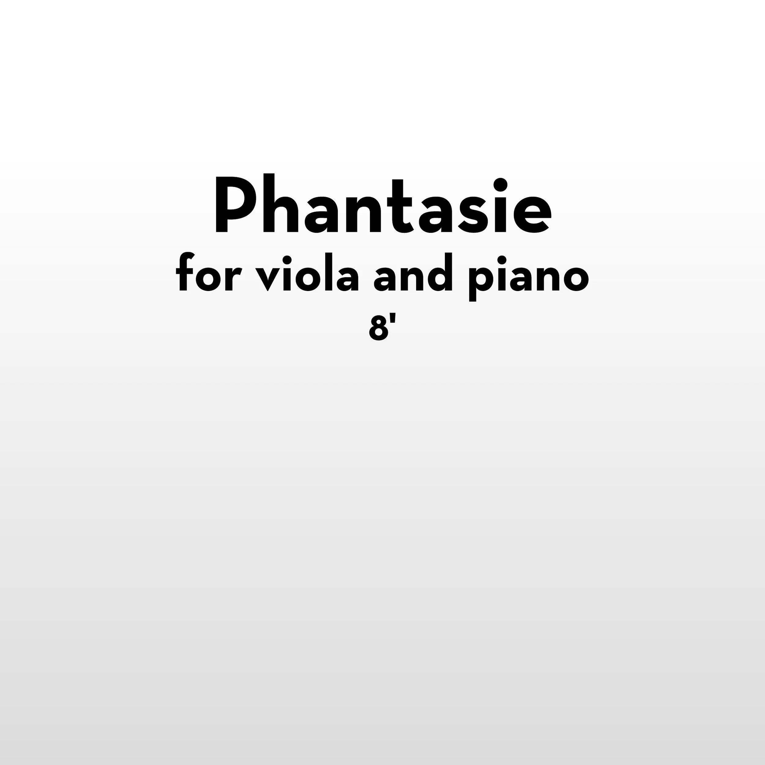 Phantasie (Viola)