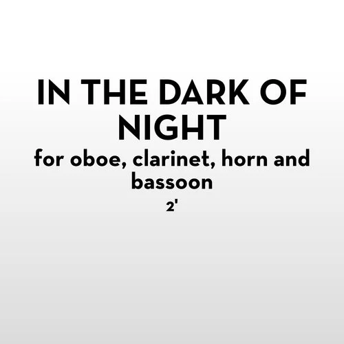 In the Dark of Night 