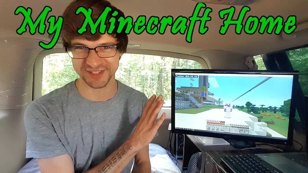 This week I'm nerding out with my home in Minecraft! I've spent many hours designing and building this place. I know I usually tour tiny homes IRL, but this digital home utilizes many of the ideas I implemented in my van. Check out the video on the Y