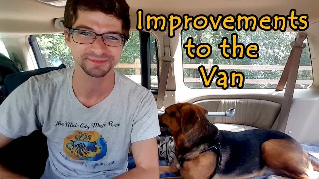 This week I'm making some much-needed improvements to the van! Curtains, a green screen studio, and some nice lighting! Check out the video on the YT channel or with this link: https://youtu.be/wpE4yhtYVMs