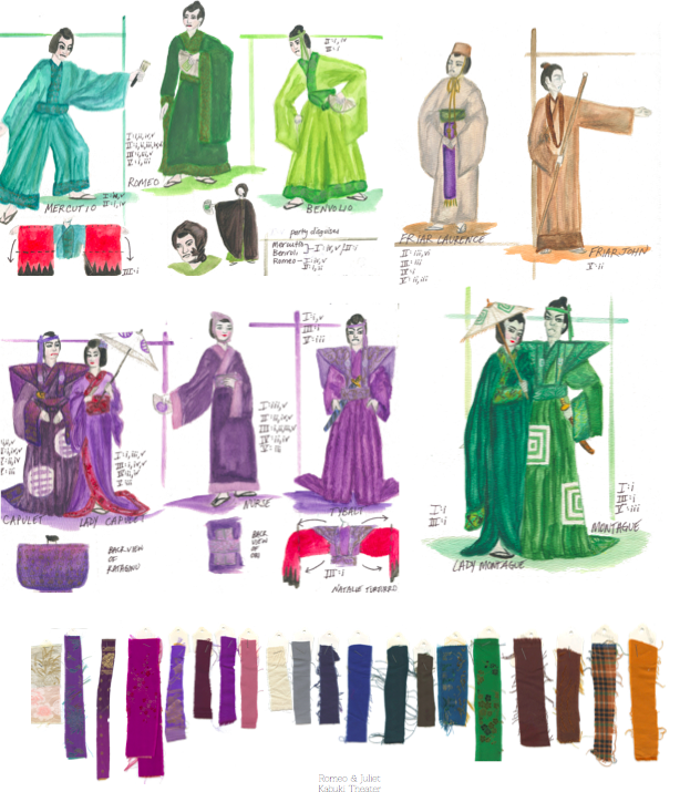 Shakespeare's "Romeo & Juliet," set in Japanese Kabuki Theater
