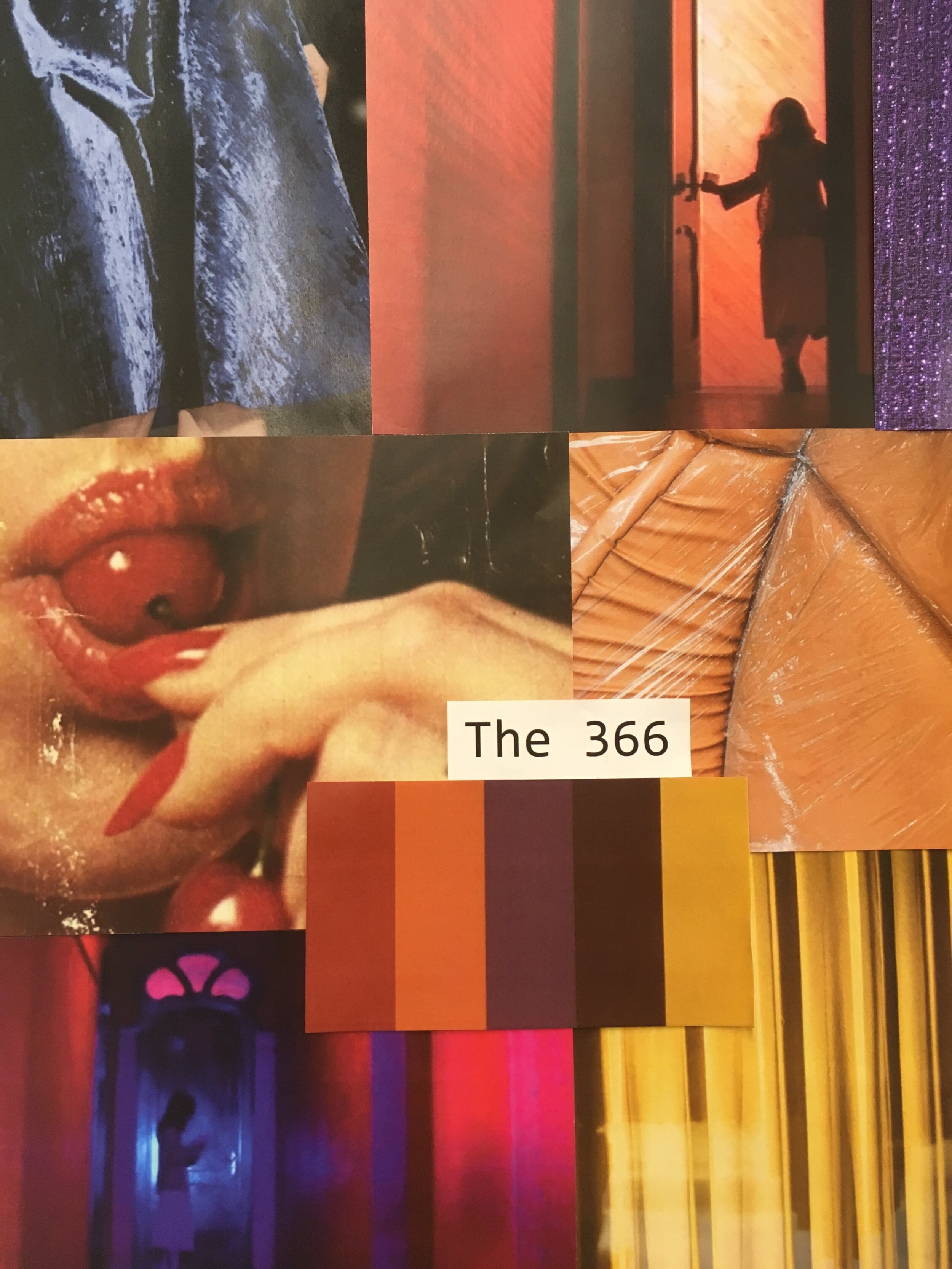 Color palette for "366" disco club, S2