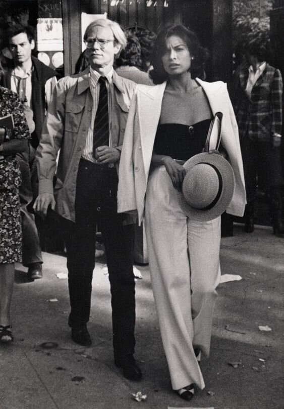 Bianca Jagger suit, inspiration for "Candy" S2 (see next photo)