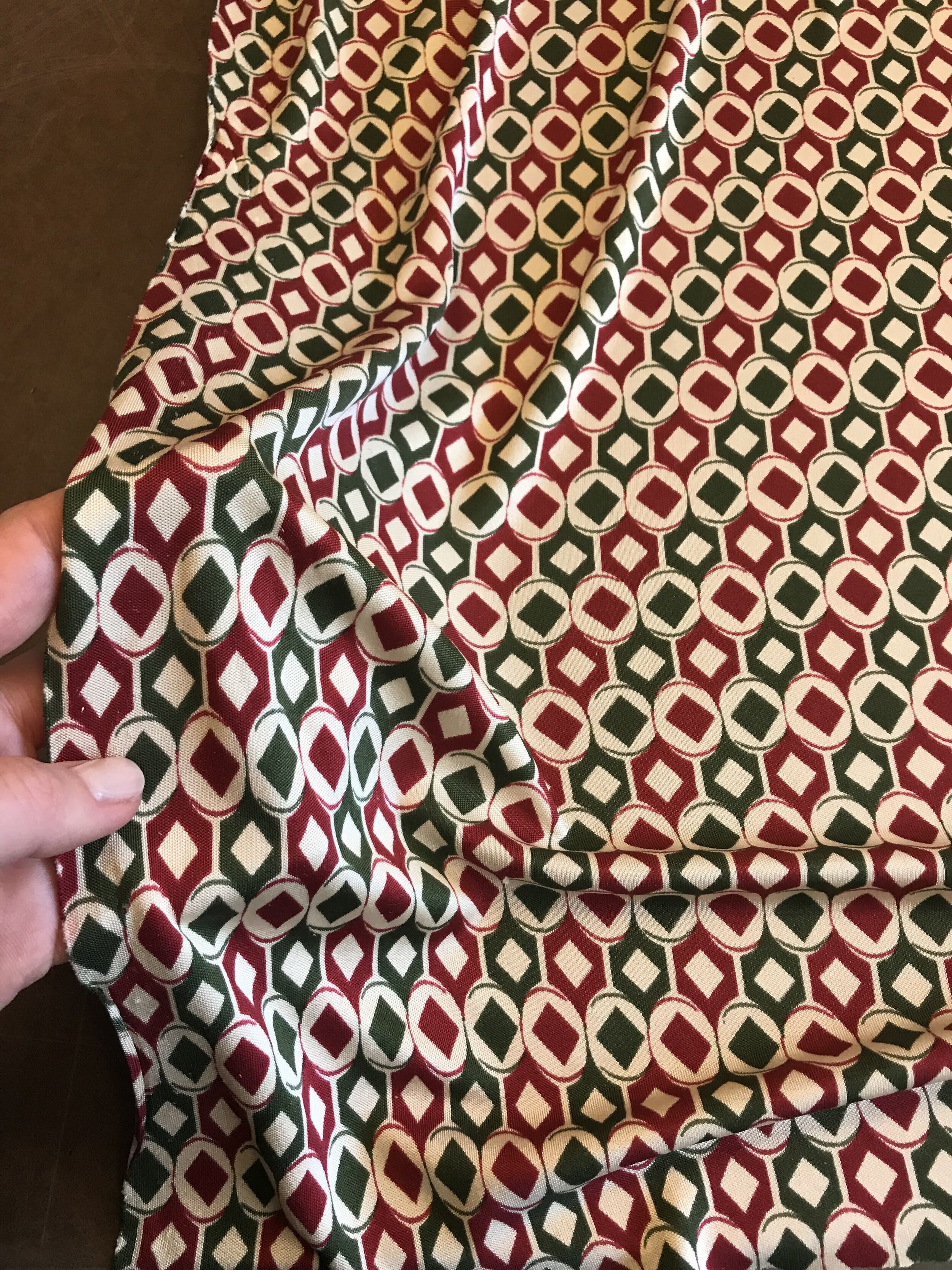 Fabric I sourced and used for "Heinz" shirt, ep 101