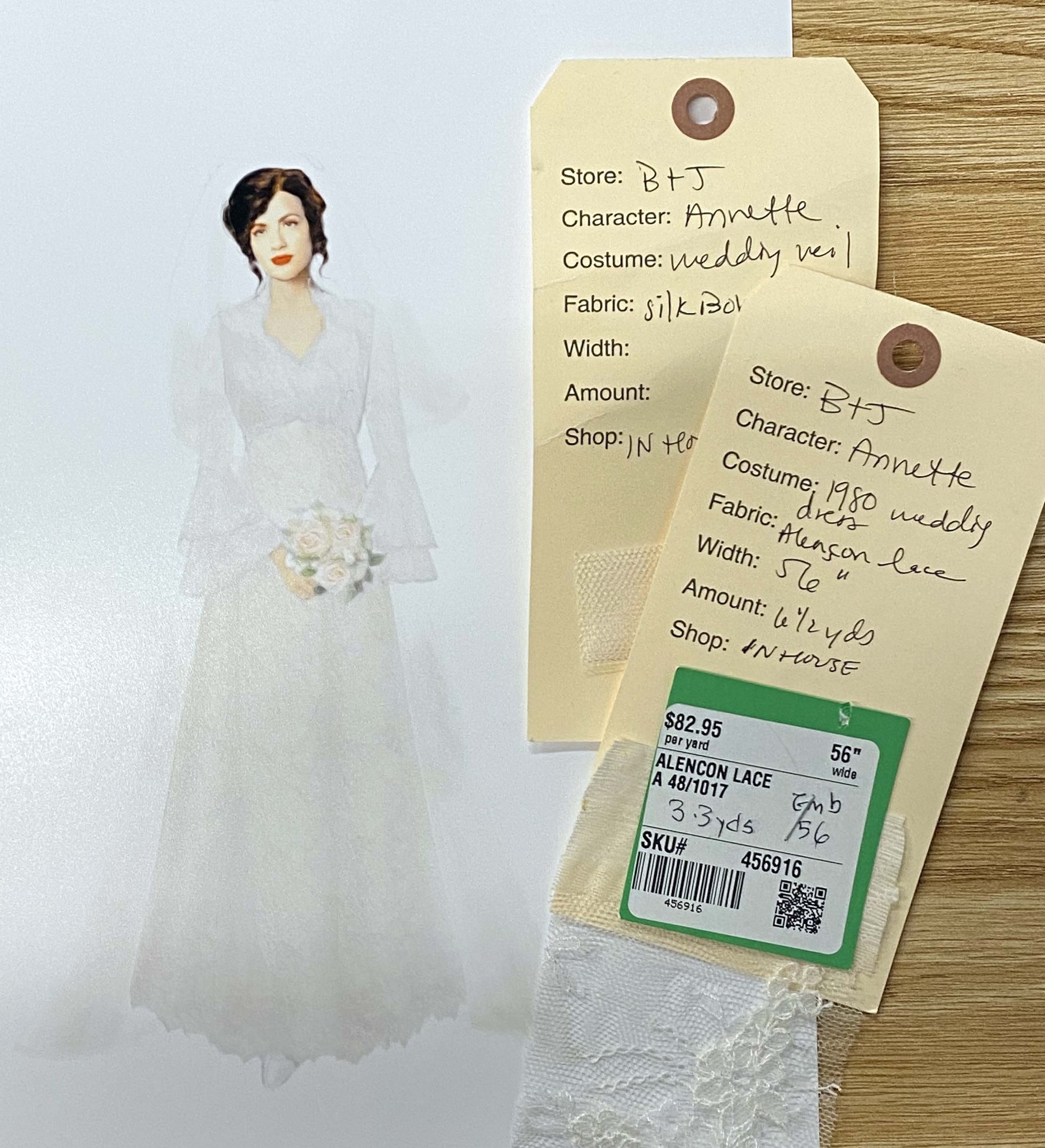 Annette's 1979 Wedding Gown