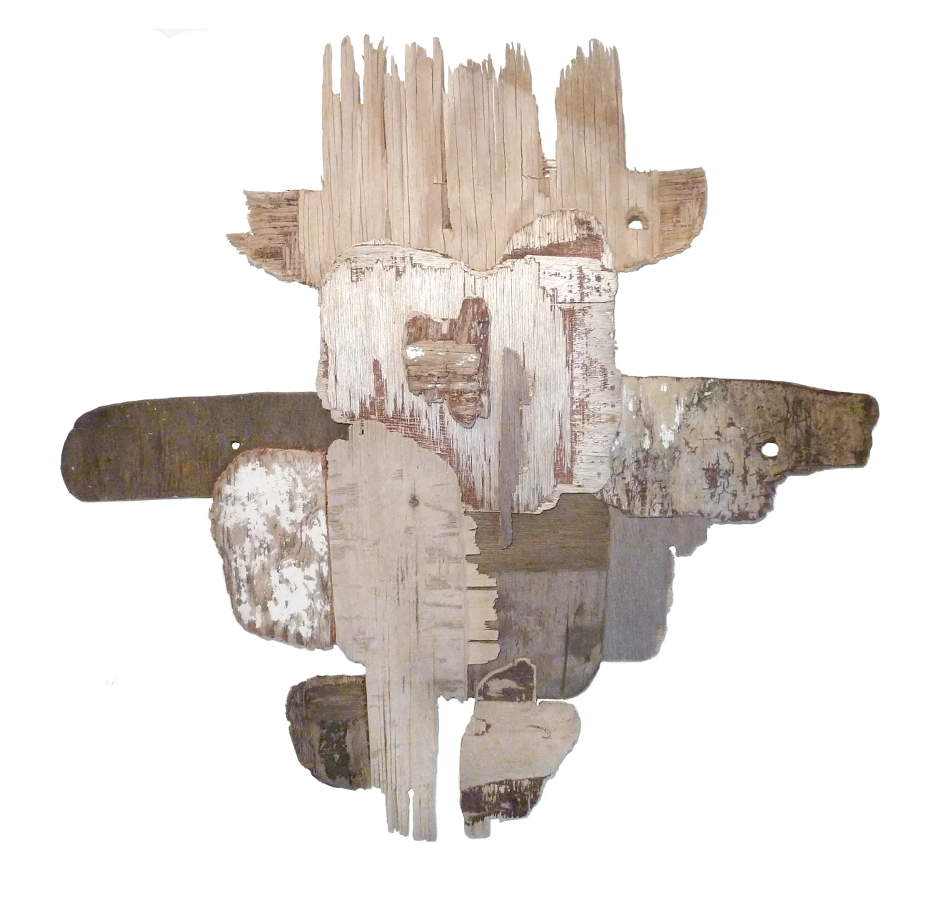 Conundra found wood assemblage 31" x 27" 2012 (Available)