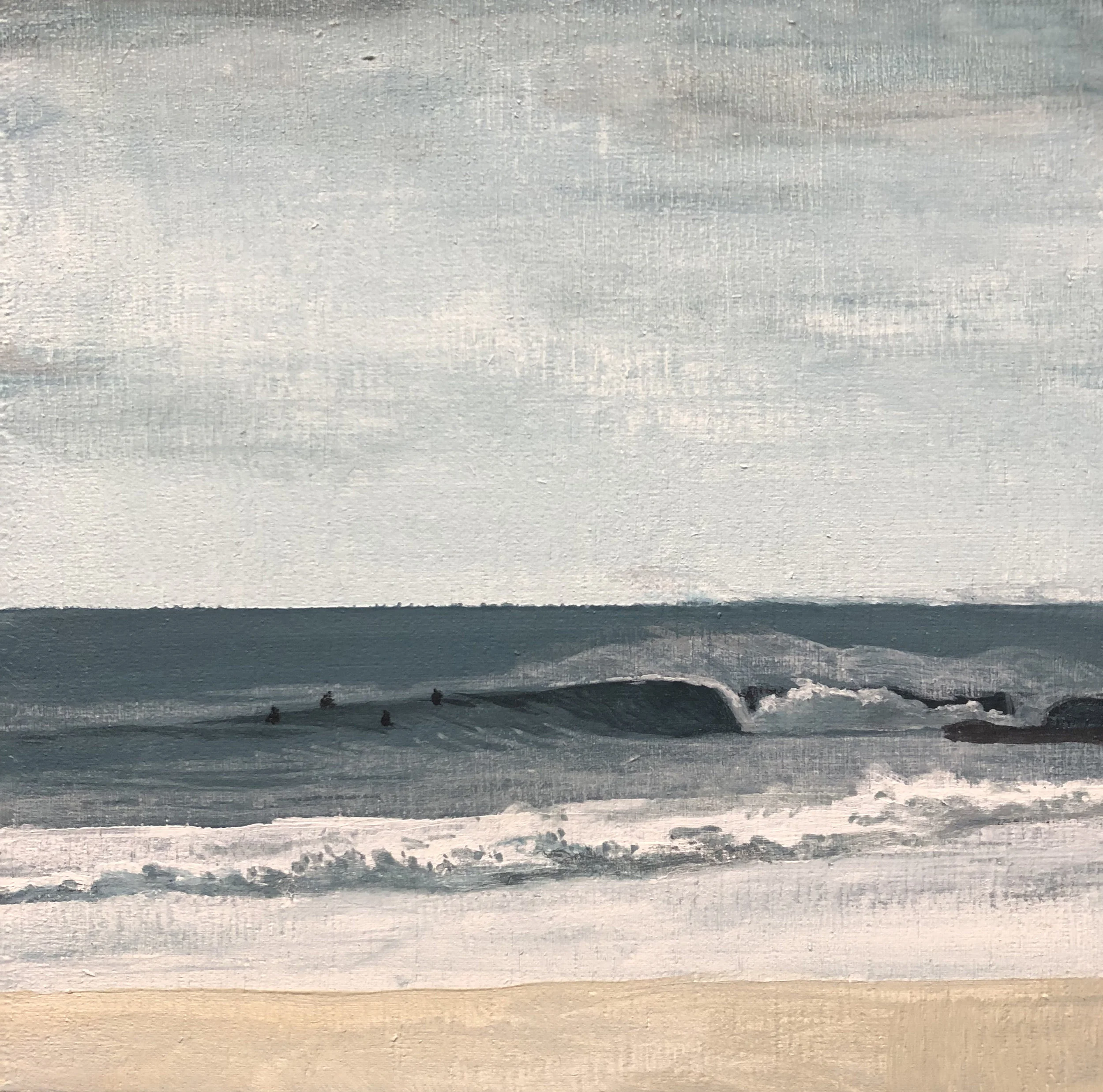 Cold Georgica acrylic on wood panel 4” x 4” 2018 (available)