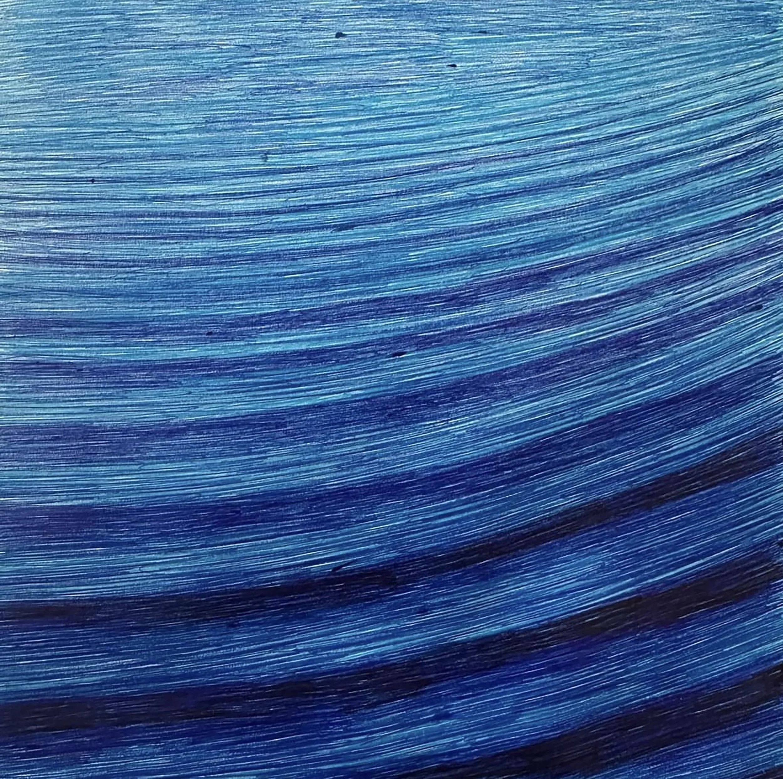 Wavvves    ballpoint pen on paper  7” x 6”  2024  (available)