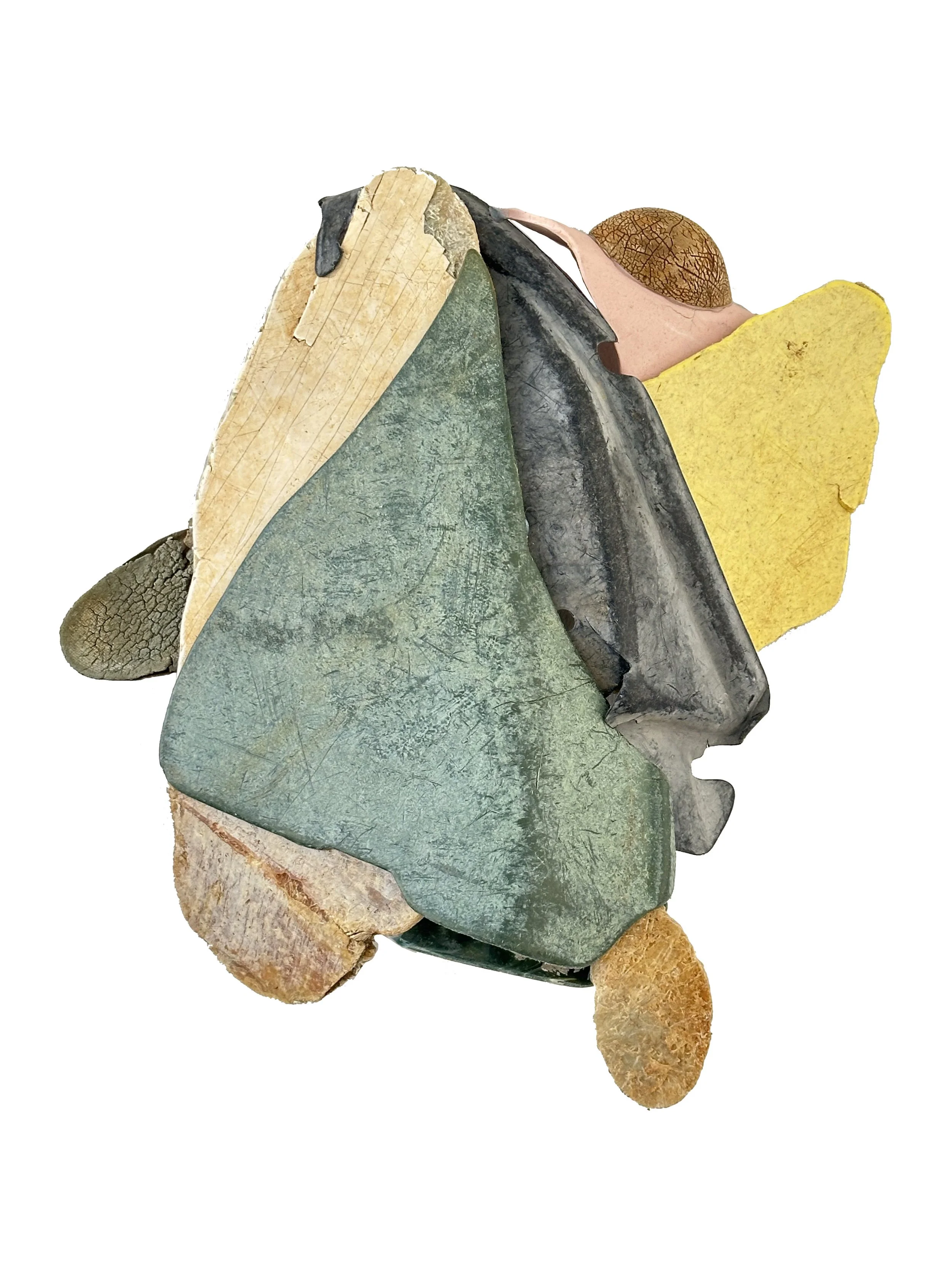    Daemon    found object assemblage  13” x 9” x 4”  2025  (sold) 