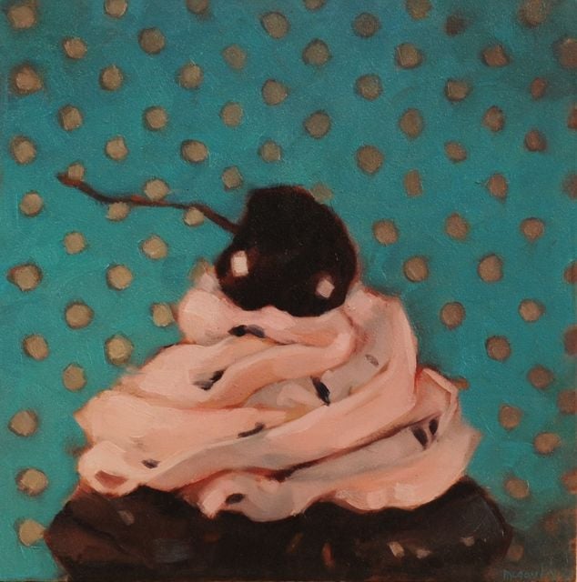 McGauley Pink Iced Cupcake