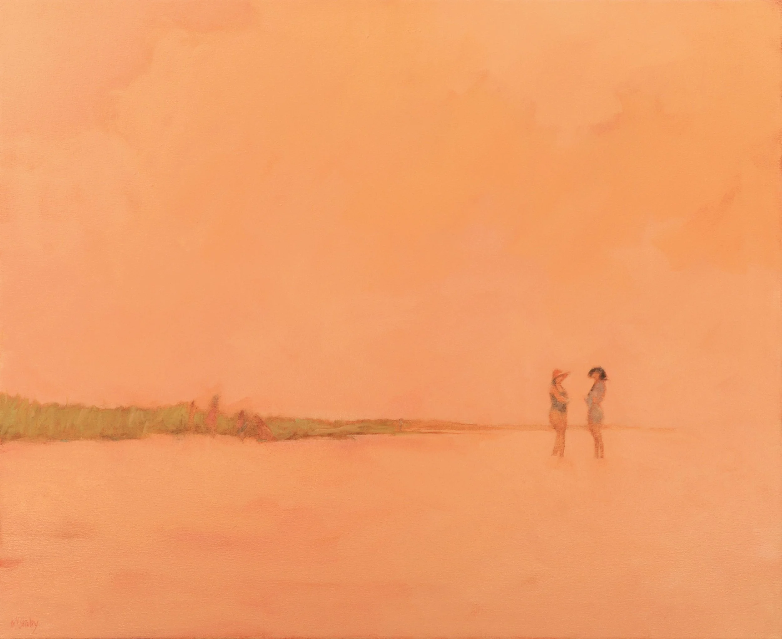 Golden Hour. 36x44, Oil on Canvas. Sold.