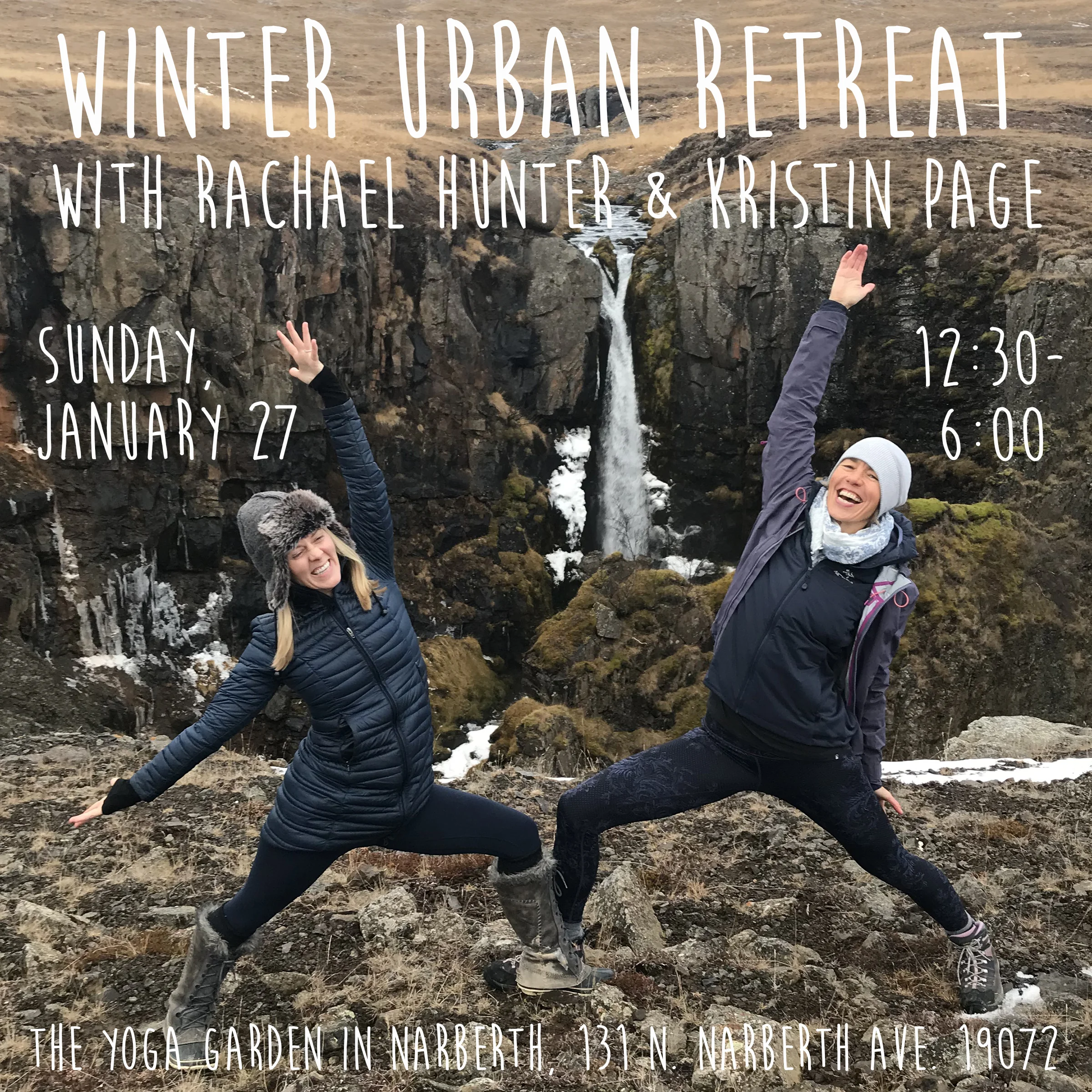// WINTER R E S E T// An Urban Retreat with Kristin Page and Rachael Hunter