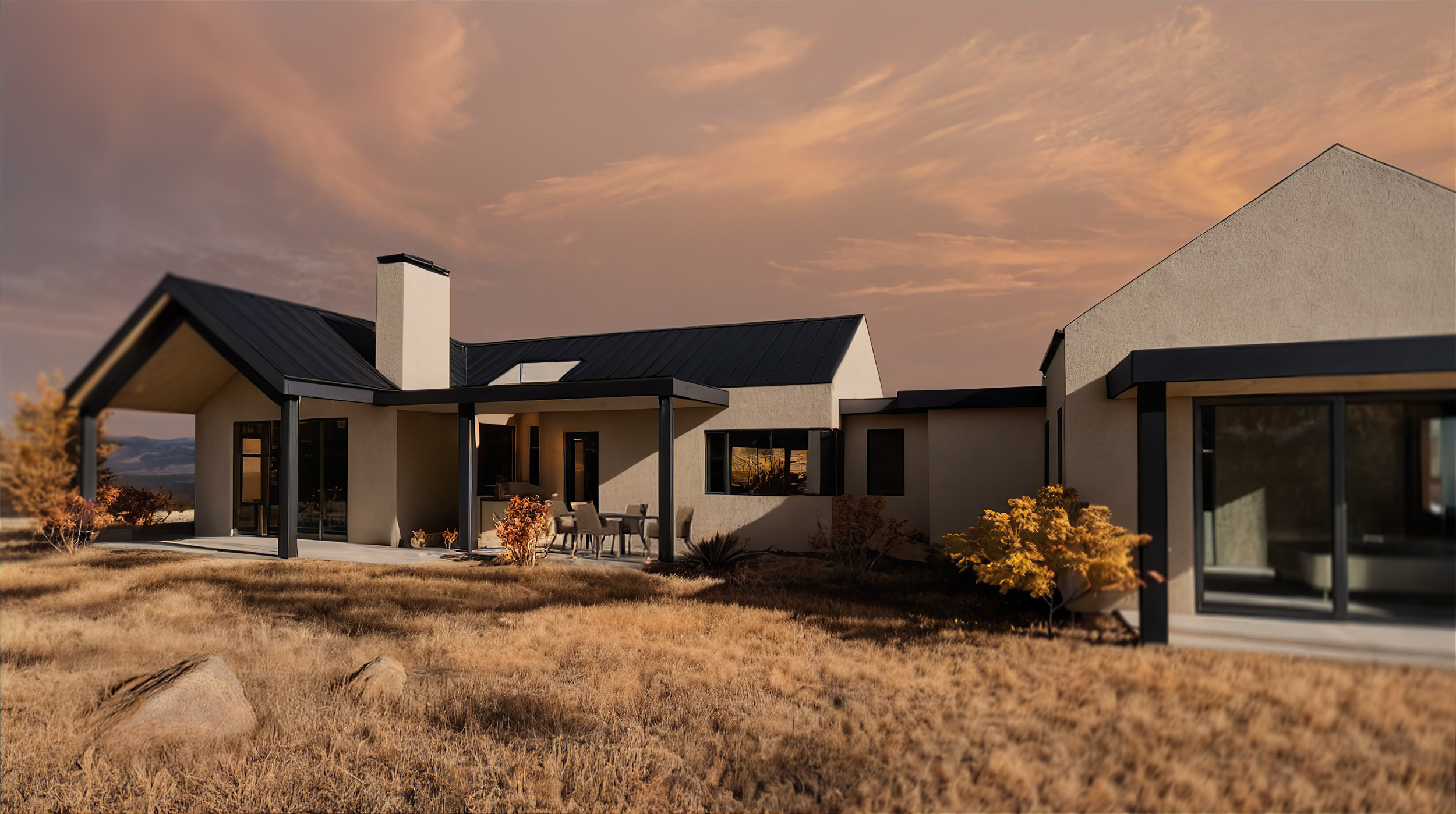 modern santa fe style-designer home-meadowlark plan-back yard.png