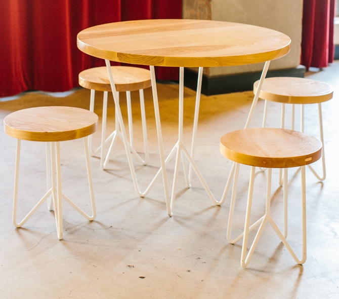 Yeah Rentals Cafe Table & Stools