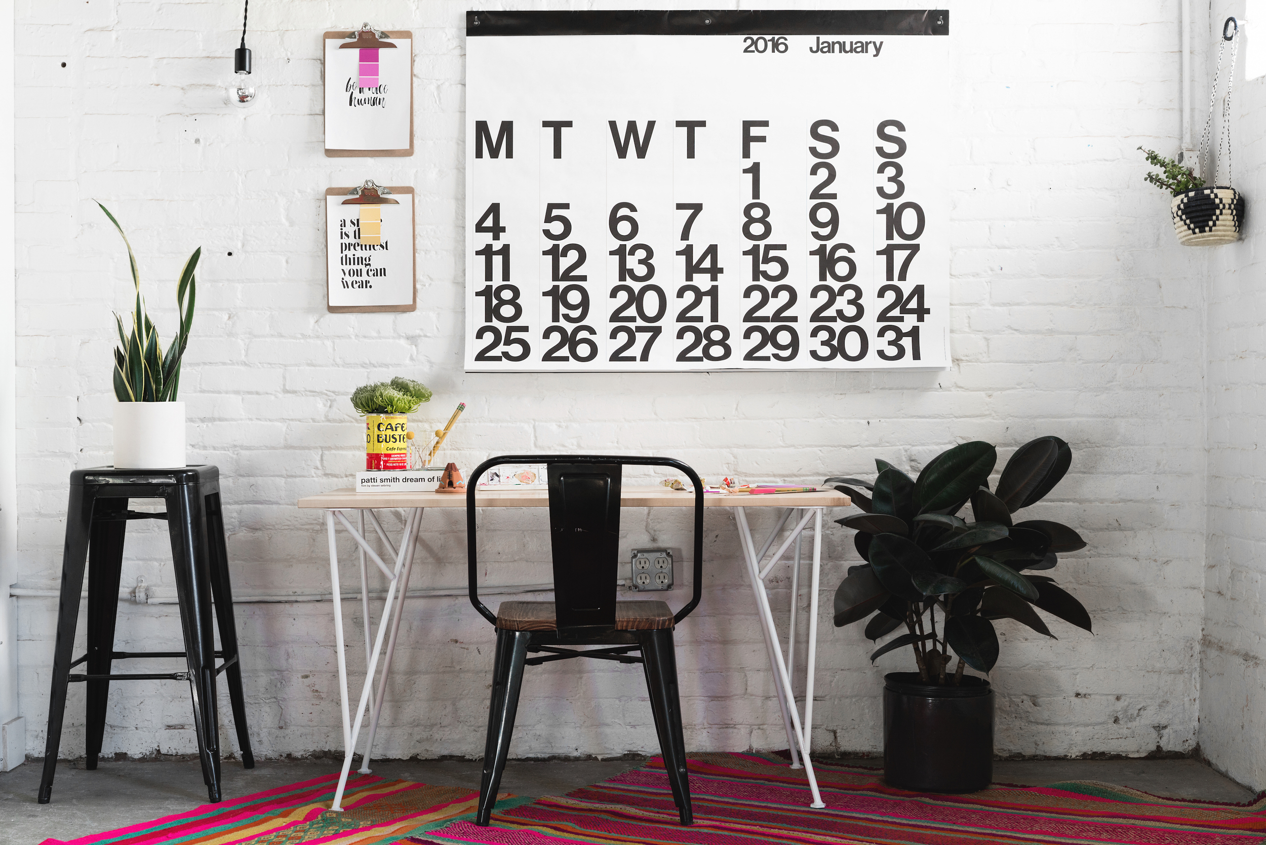 Metal + Maple Desk | Photo by Tommy McAdams