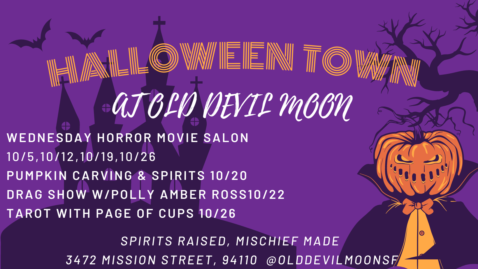 HALLOWEEN TOWN — Old Devil Moon