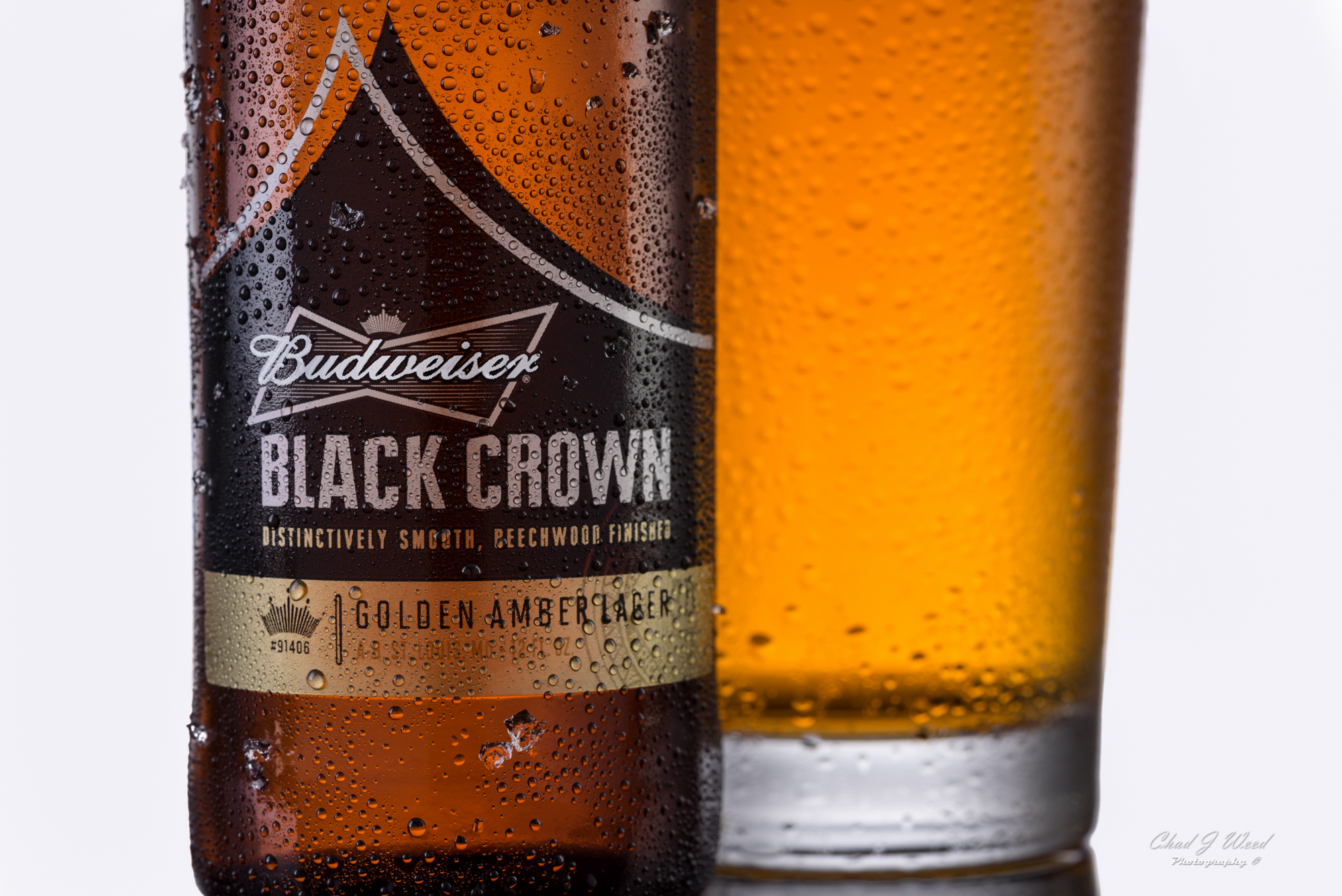Budweiser Black Crown Beer by Arizona Commercial Photographer Chad J Weed www.chadjweed.com