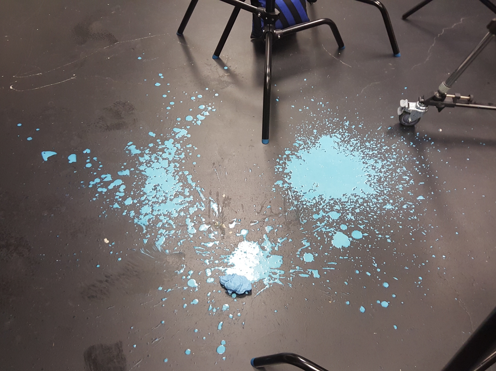 BTS, Behind The Scenes from the Melting Orchid Splash Photography