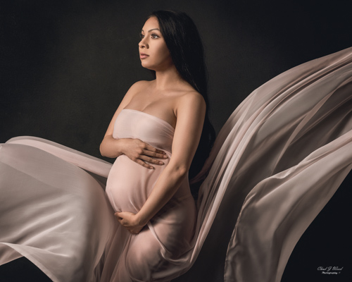 Mesa Arizona Fine Art Maternity Photographer Chad Weed with Mercedes