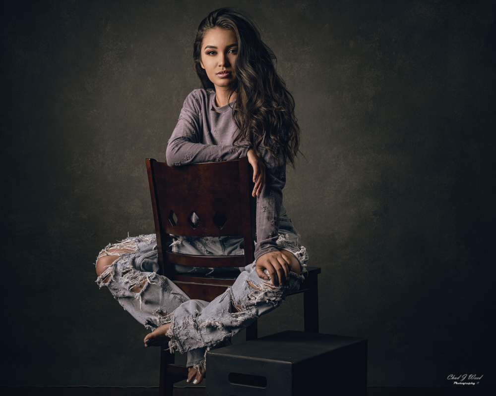 Beauty Model Portrait Session in Mesa Portrait Studio