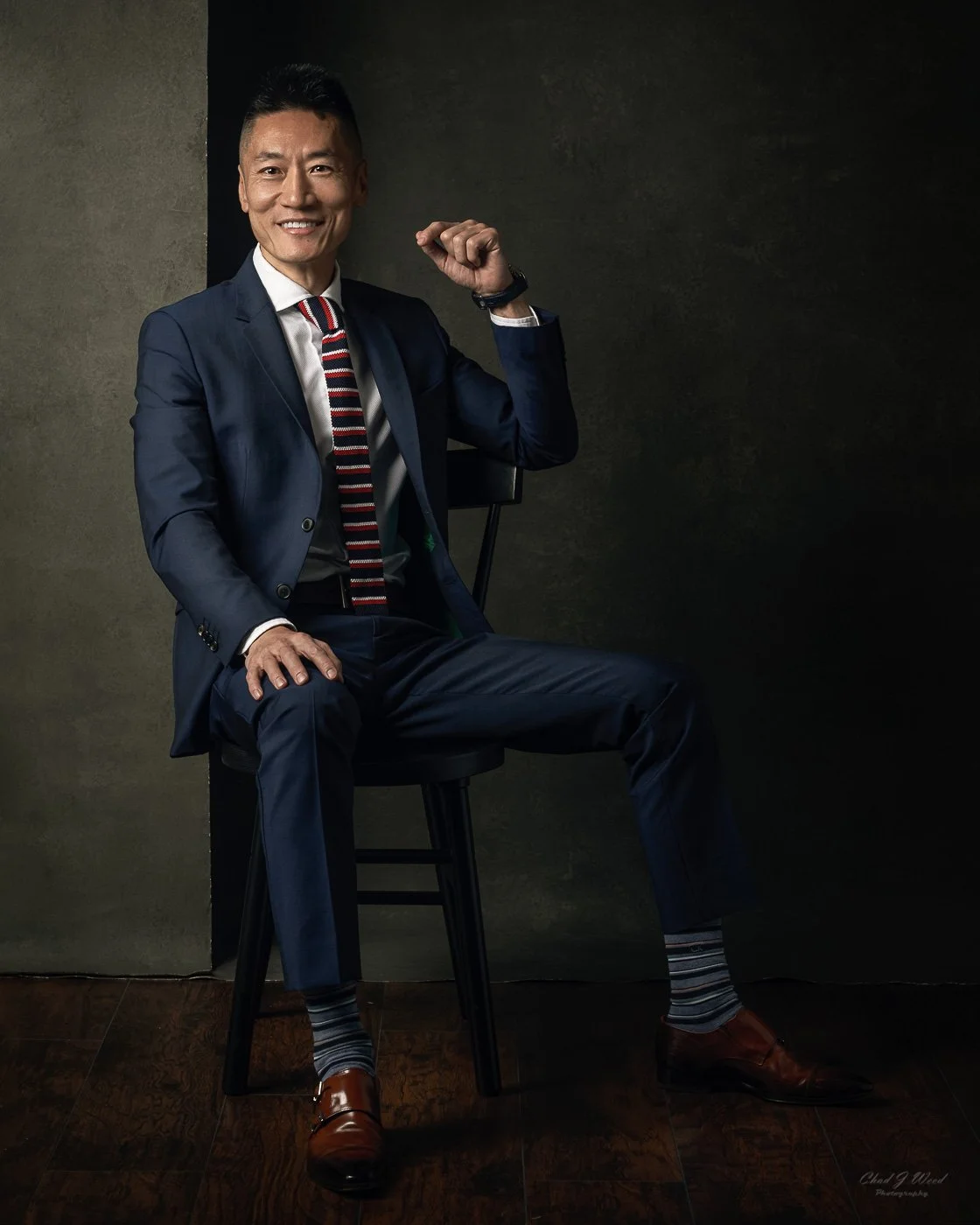 Professional Mesa corporate leadership headshot photography shoot