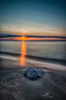 Rock and Sunset