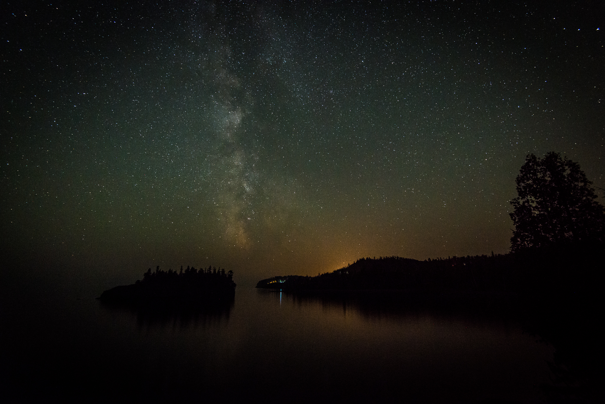 Milky Way at Split Rock Bay