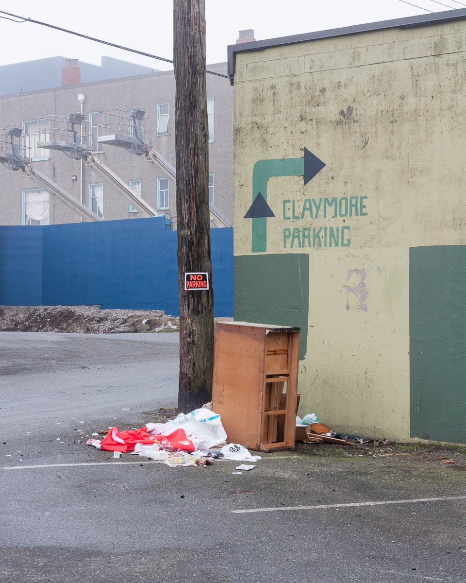 Claymore Parking, Vancouver, 2013