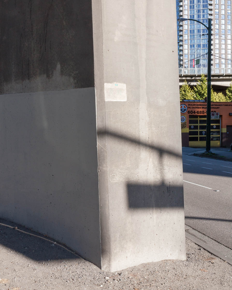 Pillar with Shadow, Vancouver, 2014