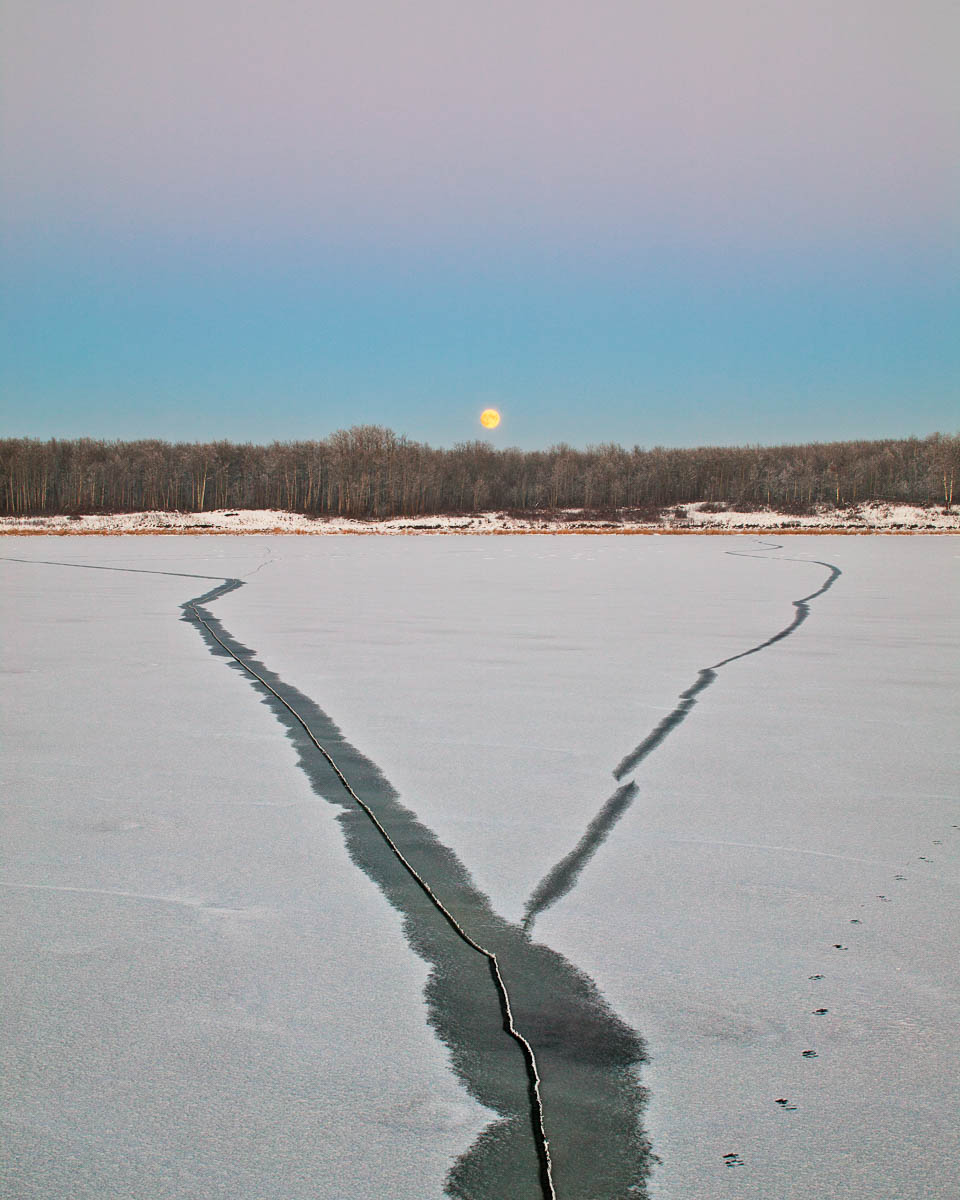Moonrise, Elk Island National Park, 2004