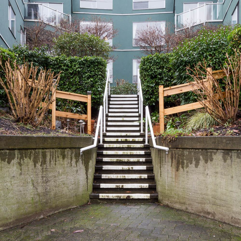 Stairs, South False Creek, Vancouver, 2015