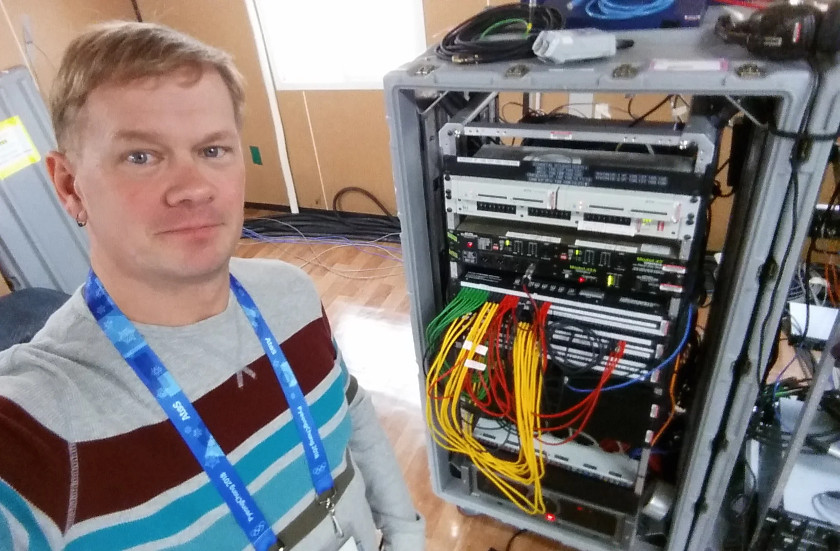 ADAM M Intercom system at Coastal Studio, PyeongChange 2018 Winter Olympics, NBC Sports