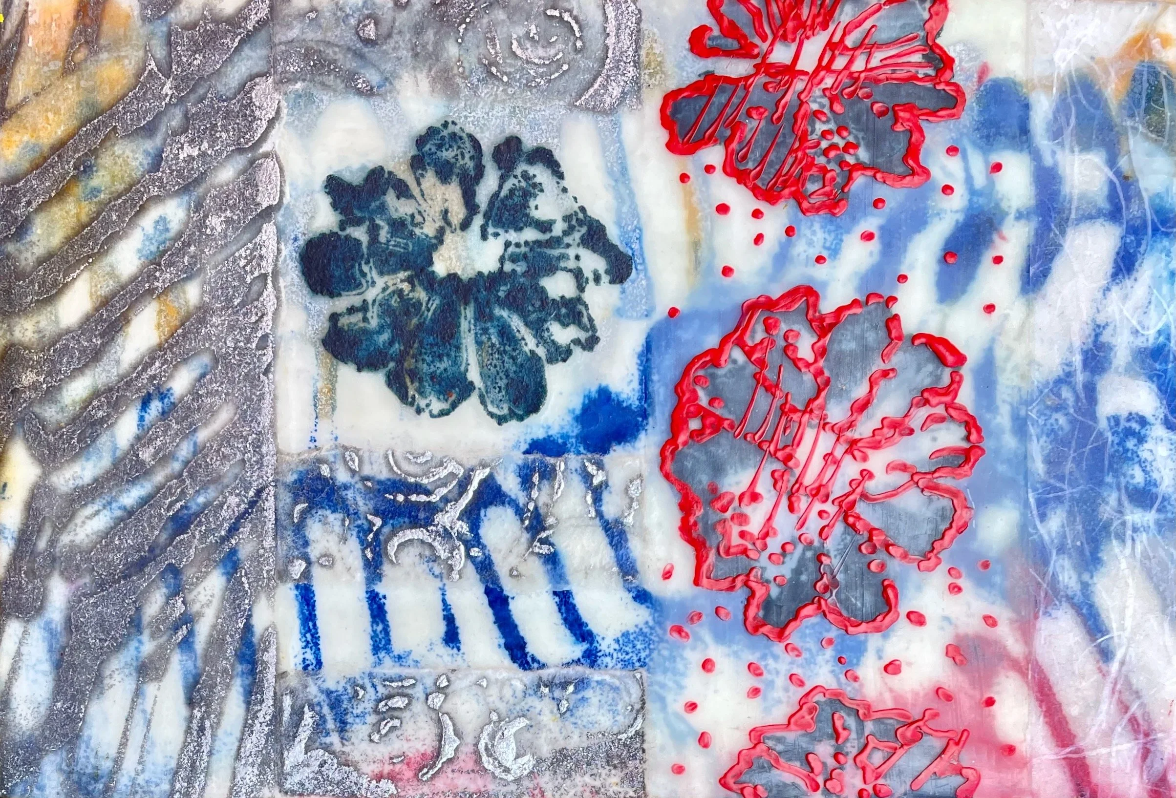INTRO TO ENCAUSTIC MONOPRINTS