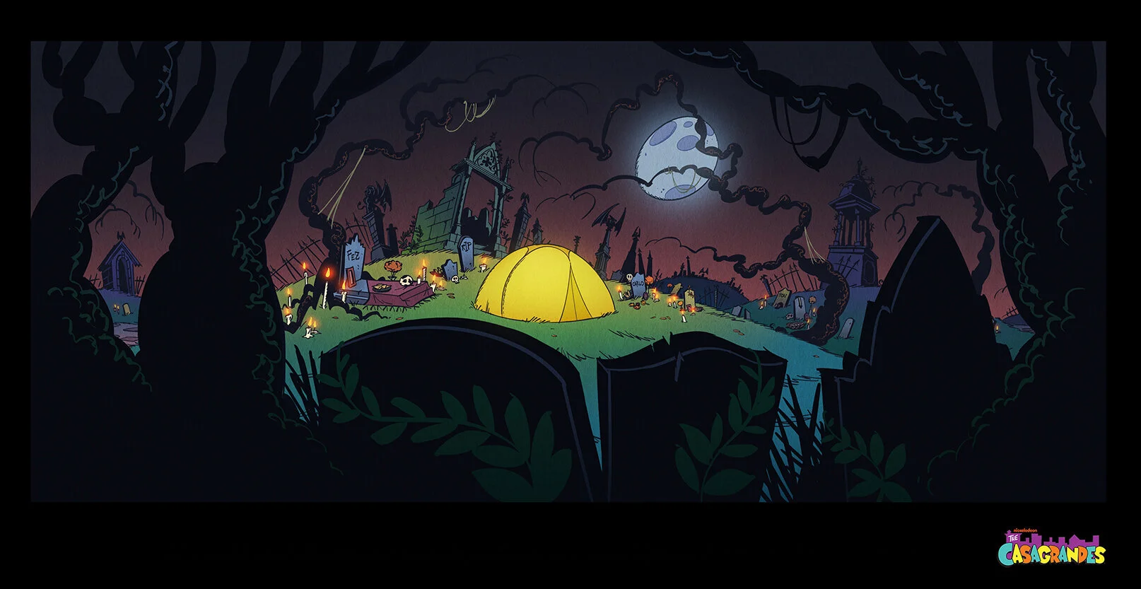  Color key for art direction 