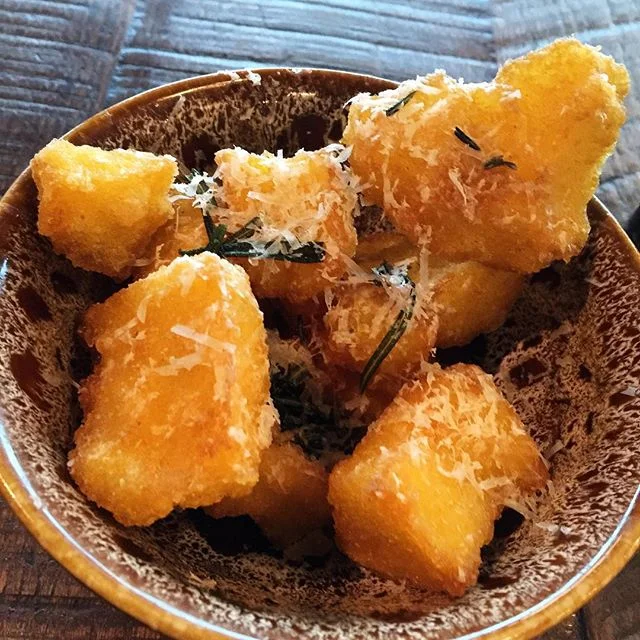 Confort food: fried polenta 🍴 great food never needs filter...