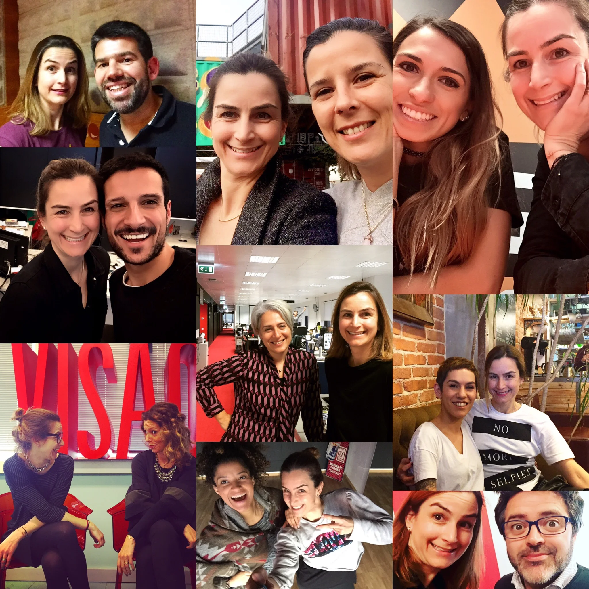 Obrigada ao Nilton, Filipa Galrão, Renato Duarte, Diogo Beja, Mafalda Anjos, Daniel Belo, Mariana Duarte Silva, Marta Bateira, Catarina Carvalho, Blaya e Mariana Barbosa