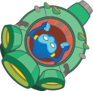 Our Hero is in command of the ship saving a universe from total destruction.&nbsp; He will start in the Bananebula, at the Bonobo Cluster.