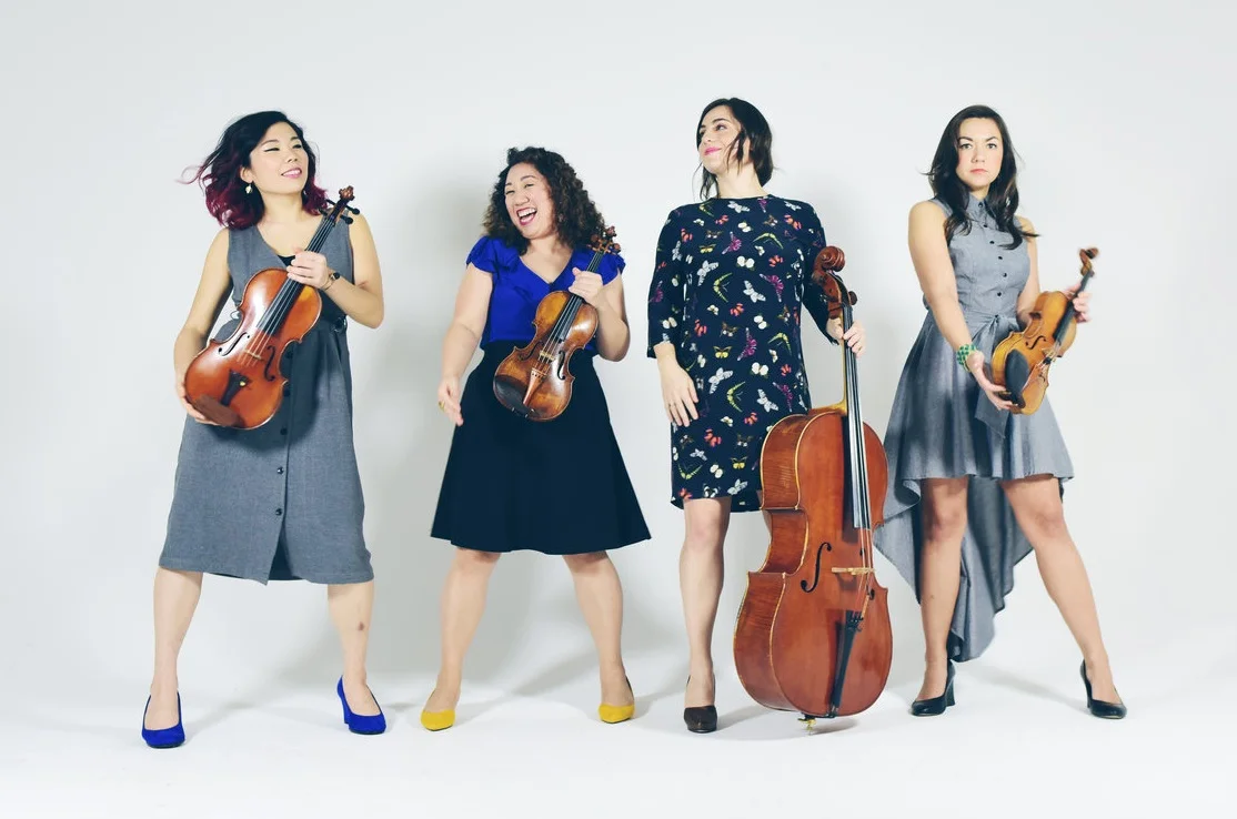 "a meld of intellect, technique and emotions" (the Washington Post) "imaginative programming places Aizuri in the new gard" (The New York Times) "charisma of the individual and cohesion of the collective" (Philadelphia Inquirer)