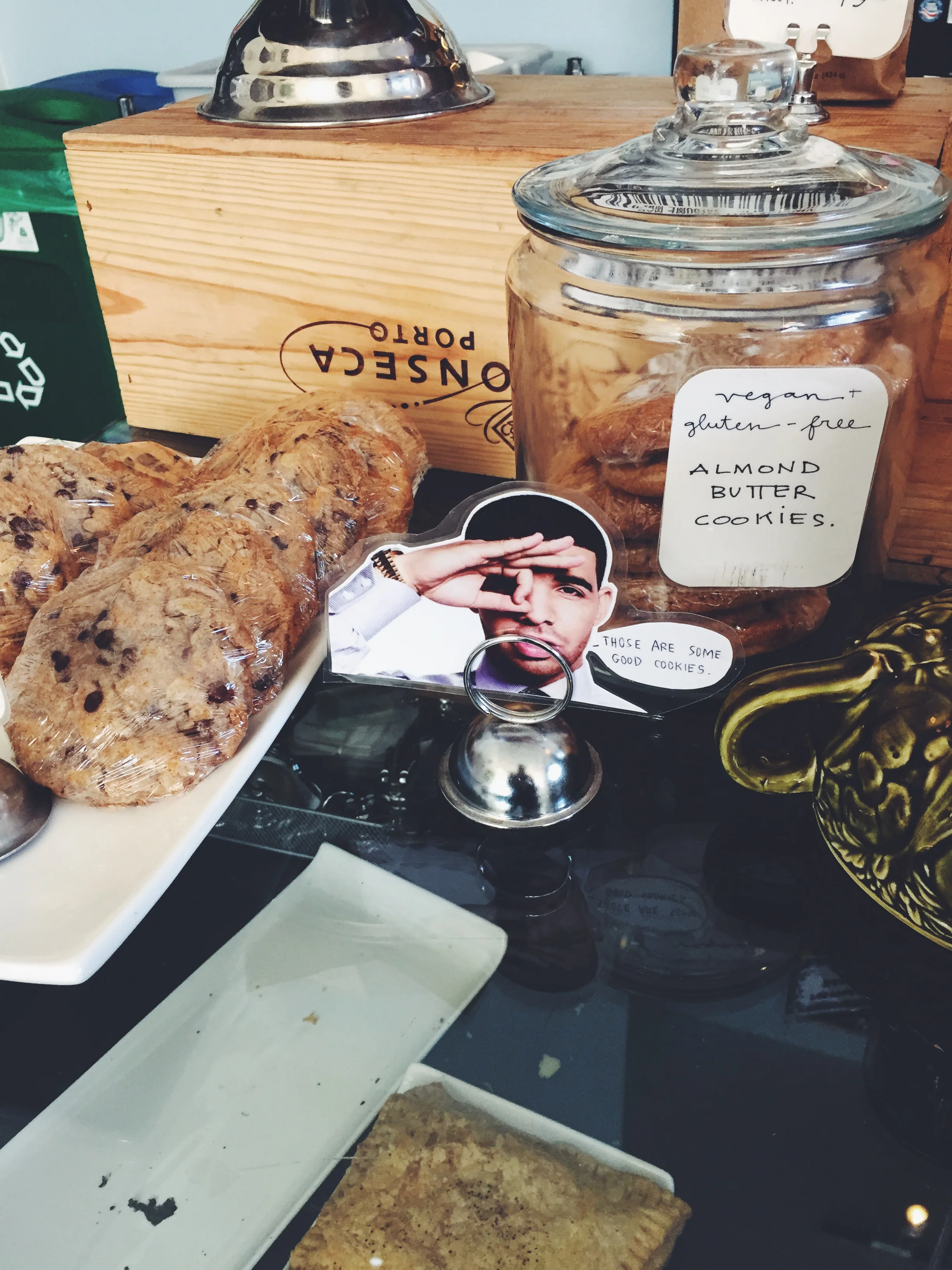 I mean, any place that has pictures of Drake wins my heart.